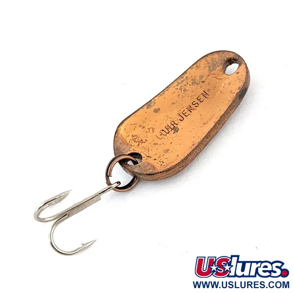  Luhr Jensen Luhr’s wobbler, młotkowana miedź, 6 g błystka wahadłowa #13499