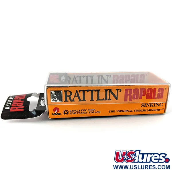  Rapala Rattl'n Rap 05 UV (świeci w ultrafiolecie), Fire Tiger (Ognisty Tygrys), 11 g wobler #17140