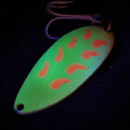 Luhr Jensen Little Jewel UV (świeci w ultrafiolecie), żółty, 21 g błystka wahadłowa #13541