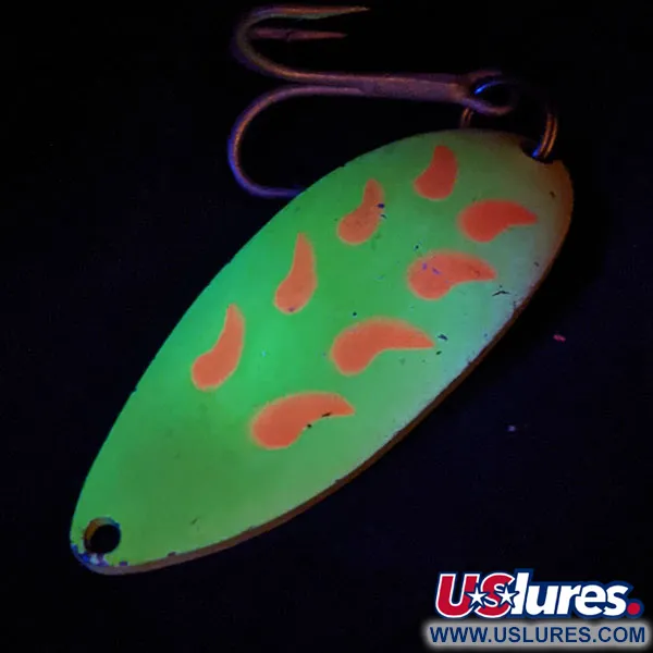 Luhr Jensen Little Jewel UV (świeci w ultrafiolecie), żółty, 21 g błystka wahadłowa #13541