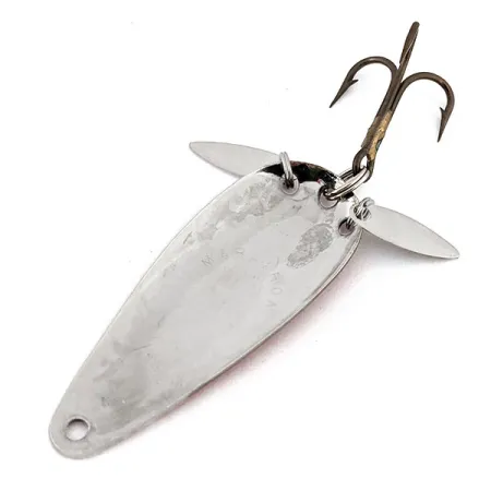 Marathon ze skrzydełkami, czerwony/nikiel, 12 g błystka wahadłowa #13551