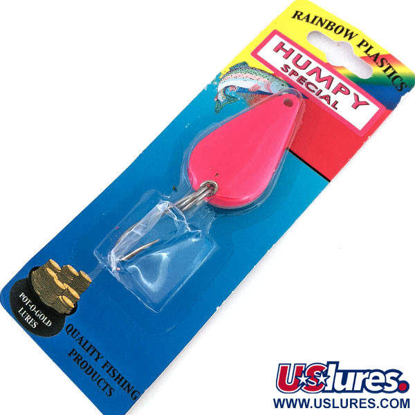  ​Rainbow Plastics Humpy Special UV (świeci w ultrafiolecie), Różowy UV - świeci w ultrafiolecie, 14 g błystka wahadłowa #16121