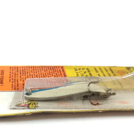 Luhr Jensen Krocodile #3 (świeci w ciemności), niebiesko biały, 14 g błystka wahadłowa #13569