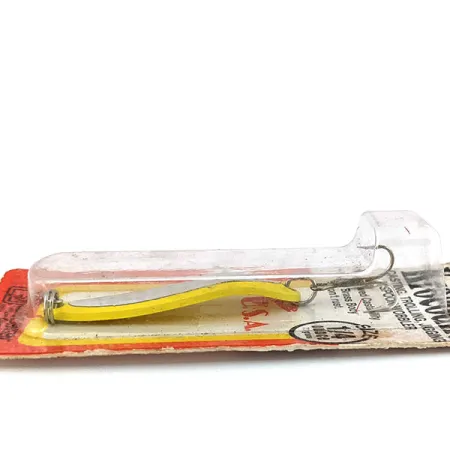 Luhr Jensen Krocodile #3, żółto-tęczowy hologram, 10 g błystka wahadłowa #13570