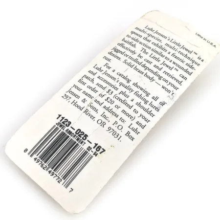 Luhr Jensen Little Jewel, złoto, 14 g błystka wahadłowa #15650