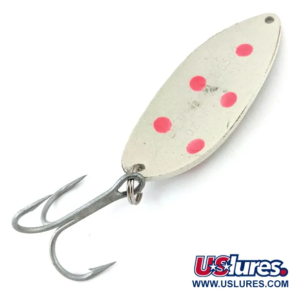 Eppinger Dardevle Devle-Dog (świeci w ciemności), biały/czerwony, 21 g błystka wahadłowa #13593