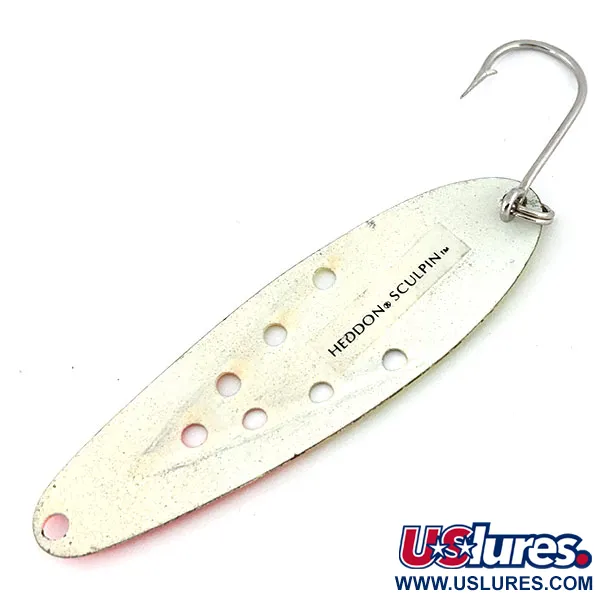 ​Heddon Sculpin UV (świeci w ultrafiolecie), żółty/czerwony/biały, 6,7 g błystka wahadłowa #13595