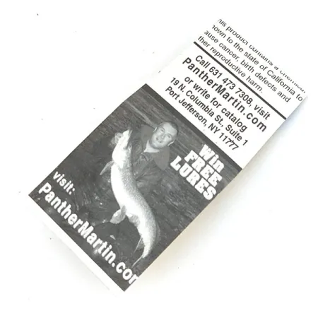 Panther Martin 2, nikiel/żółty, 2,5 g błystka obrotowa #13623