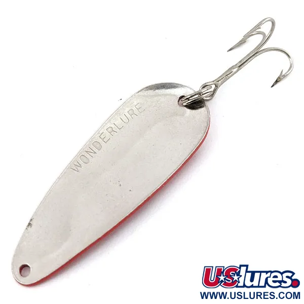 Acme Wonderlure, czerwony/biały/nikiel, 11 g błystka wahadłowa #13639