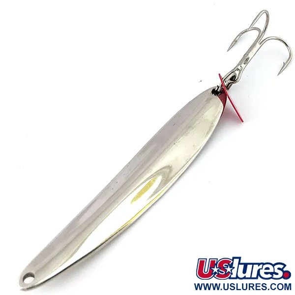 Bay de Noc Swedish Pimple #8, nikiel, 28 g błystka wahadłowa #13643