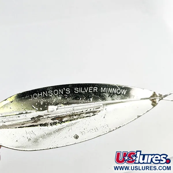 Błystka antyzaczepowa Johnson Silver Minnow., srebro, 28 g błystka wahadłowa #13667