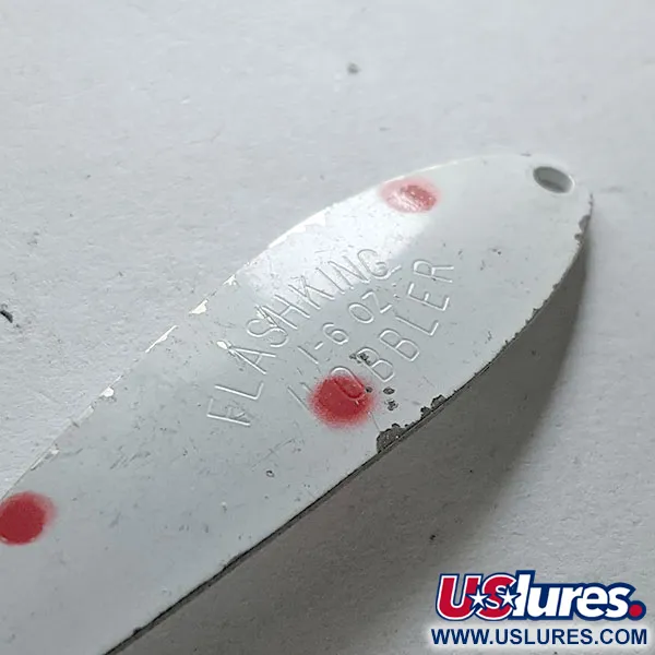  ​Acme Flash-King Wobble, biały/czerwony, 5 g błystka wahadłowa #13672