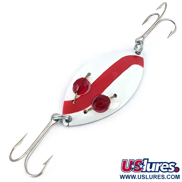 Eppinger Red Eye Junior, biały/czerwony, 13 g błystka wahadłowa #13702