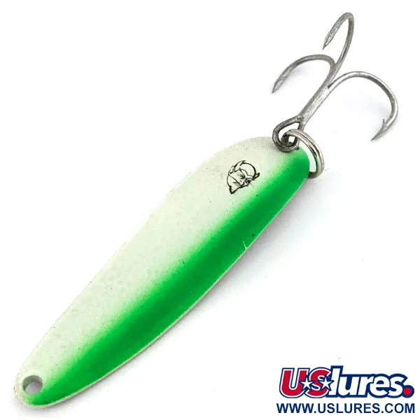 Eppinger Dardevle Cop-E-Cat 7400 (świeci w ciemności), biały/zielony/nikiel Glow - świeci w ciemności, 14 g błystka wahadłowa #13701