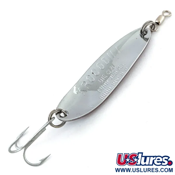 Luhr Jensen Krocodile #3, pstrąg tęczowy/nikiel, 10 g błystka wahadłowa #13728