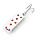  ​Jake's Lures Lil Jake, biały/czerwony, 9 g błystka wahadłowa #13729