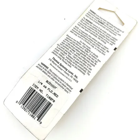 Thomas Buoyant, czerwony, 7 g błystka wahadłowa #13735