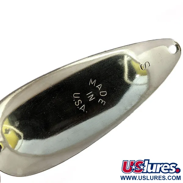  Worth Chippewa Steel Spoon, zielony/żółty/nikiel, 17 g błystka wahadłowa #13776