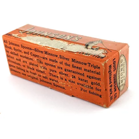 Błystka antyzaczepowa Johnson Silver Minnow, srebro, 12 g błystka wahadłowa #13787