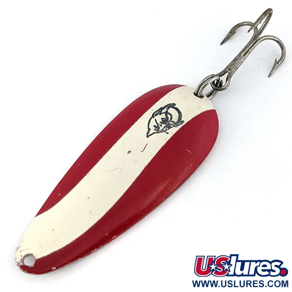 Eppinger Dardevle Dardevlet, czerwony/biały/nikiel, 21 g błystka wahadłowa #13796