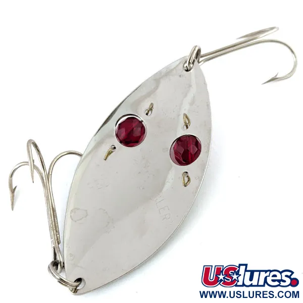 Eppinger Red Eye Wiggler, nikiel/czerwone oczy, 25 g błystka wahadłowa #13834