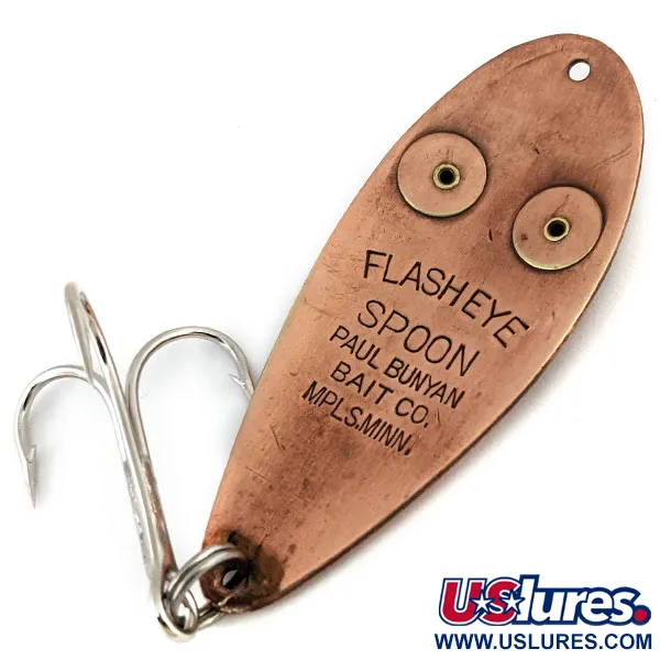  Paul Bunyan Flash eye spoon, miedź, 17 g błystka wahadłowa #13843