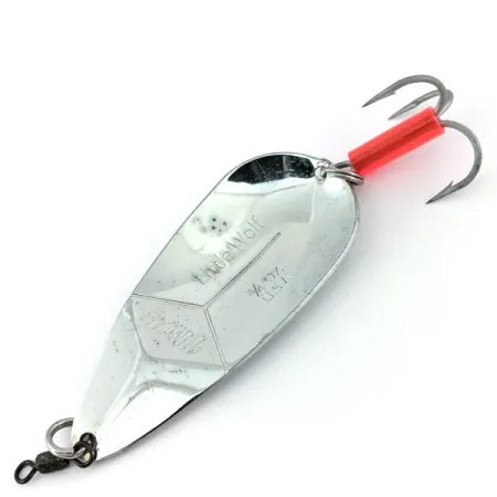 Mepps Little Wolf, srebro, 21 g błystka wahadłowa #13867