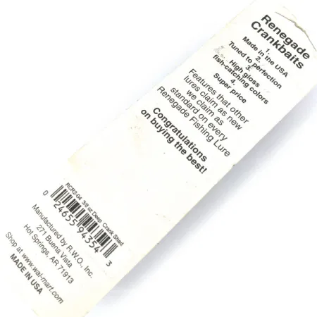 Renegade Deep Crank Shad, 12 g wobler #13957