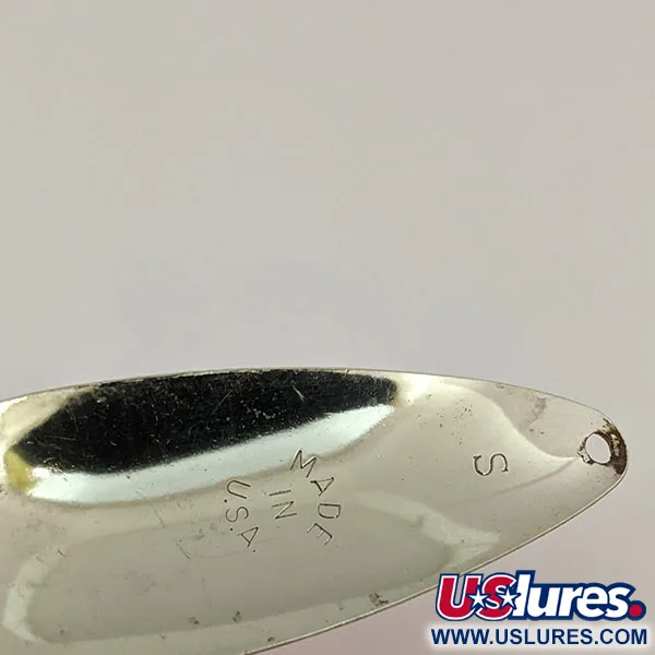  Worth Chippewa Steel Spoon, zielony/biały/nikiel, 10 g błystka wahadłowa #13971