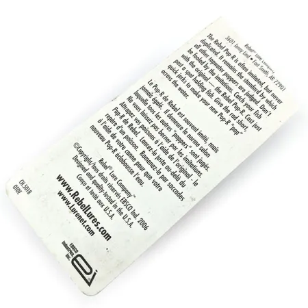 Rebel Mag Pop-R, S (srebrny), 12 g wobler #17439