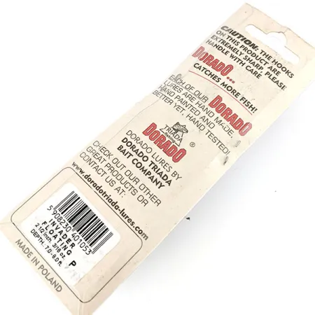 Triada Dorado  Dorado Invader, Okoń (perch), 6 g wobler #14040