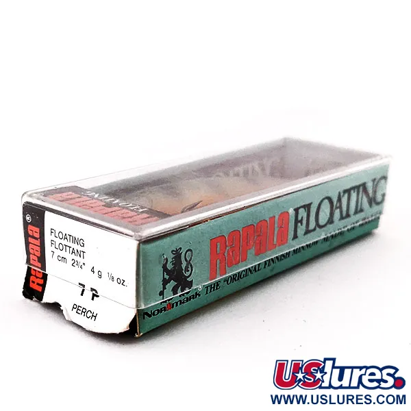 Rapala Original Floater F7, Okoń, 4 g wobler #14044