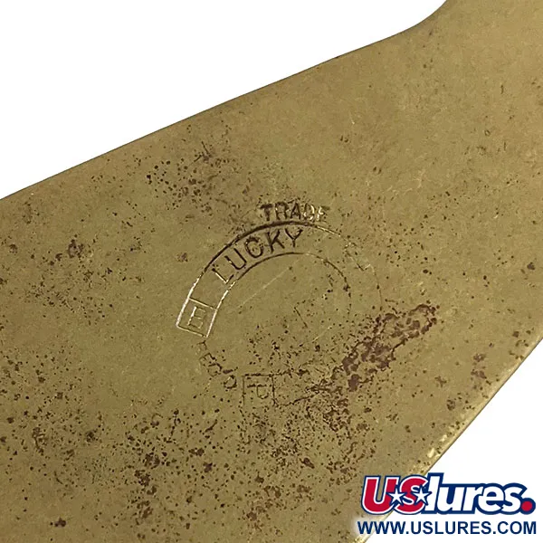 Lucky Strike HEAVY, matowy mosiądz, 40 g błystka wahadłowa #14085
