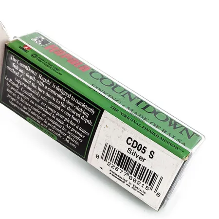 Rapala Countdown S5, S (srebrny), 5 g wobler #14099