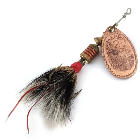 Mepps Aglia 2 dressed 1970-tych (z ogona wiewiórki)