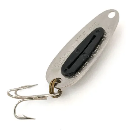 ​Nebco Pixee, nikiel/czarny, 3,5 g błystka wahadłowa #14160