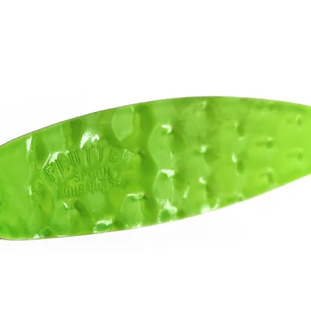 Luhr Jensen Flutter Spoon, zielony, 6 g błystka wahadłowa #14181