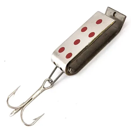 Jake's Lures Lil Jake, Chrom/czerwony, 9 g błystka wahadłowa #16053