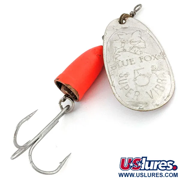  Blue Fox Super Vibrax 5, srebro, 13 g błystka obrotowa #14197