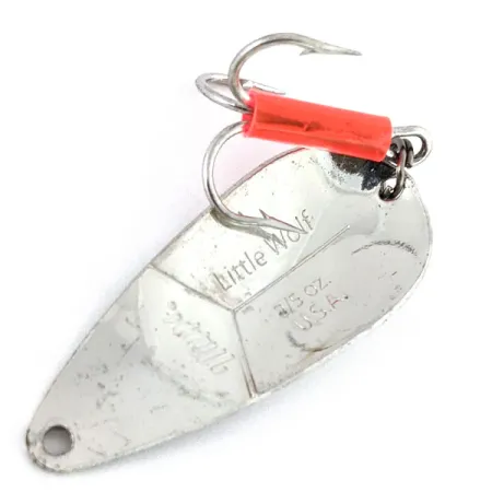 Mepps Little Wolf, srebro, 11 g błystka wahadłowa #14212