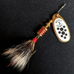 Mepps Comet 3 Dressed (z ogona wiewiórki)