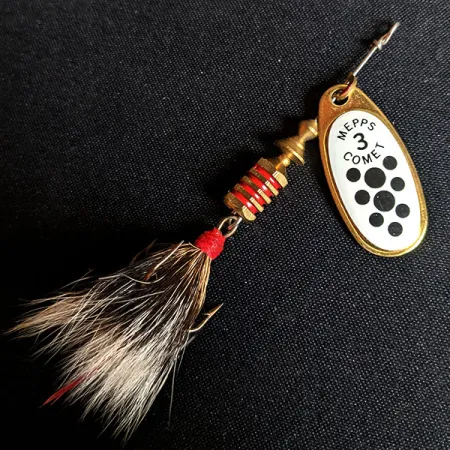 Mepps Comet 3 Dressed (z ogona wiewiórki)