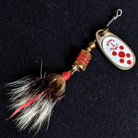 Mepps Comet 1 Dressed (z ogona wiewiórki)