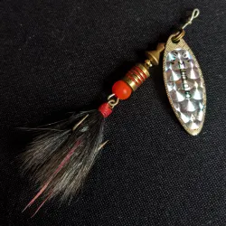 Mepps Aglia Long 1 Dressed (z ogona wiewiórki)