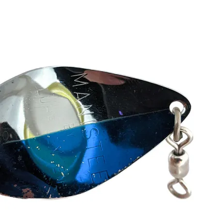 Luhr Jensen ​Manistee 3, srebrny/niebieski, 9 g błystka wahadłowa #14270