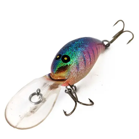 Norman DD14, Okoń pokryty zielonym brokatem, 16 g wobler #14288