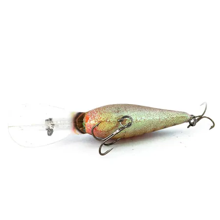 Norman DD14, Okoń pokryty zielonym brokatem, 16 g wobler #14288