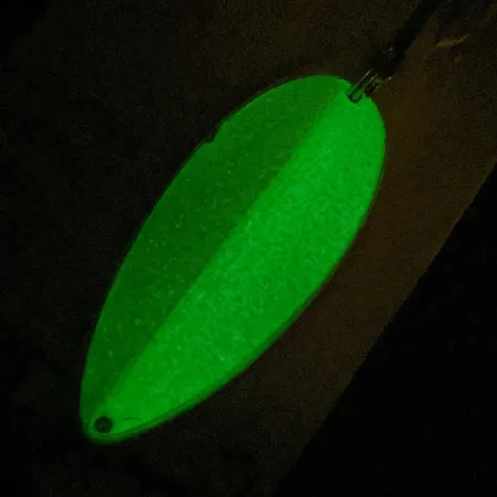 TODDCO Main Liner (świeci w ciemności), biały/żółty/nikiel, 21 g błystka wahadłowa #14310