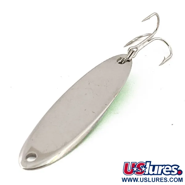 Acme Kastmaster UV (świeci w ultrafiolecie), nikiel/zielony, 10,5 g błystka wahadłowa #14322