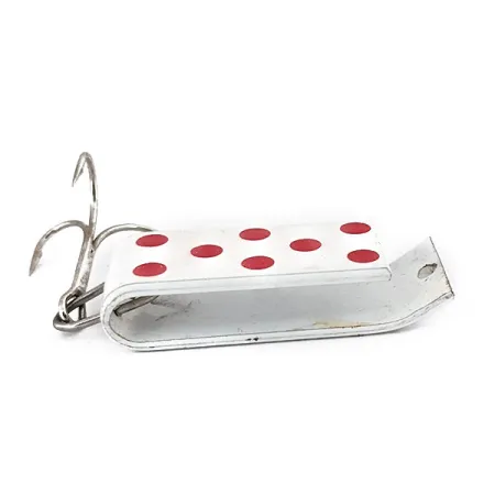 Jake's Lures Lil Jake, biały/czerwony, 9 g błystka wahadłowa #14326